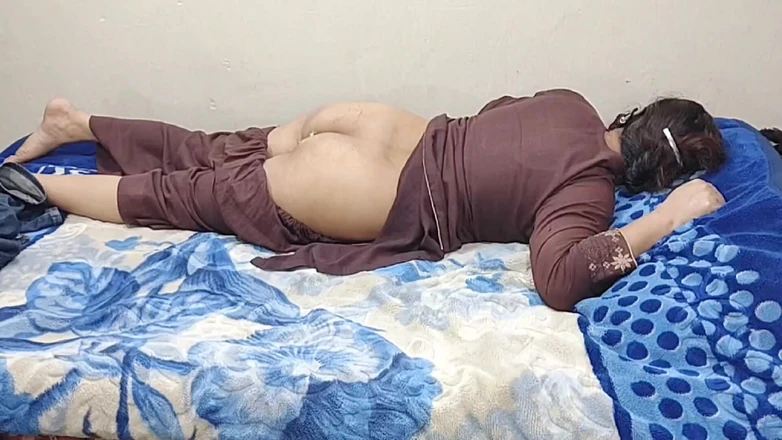 Gullnazkhan: Horny Stepbrother in Law Fucked Her Ass All Night