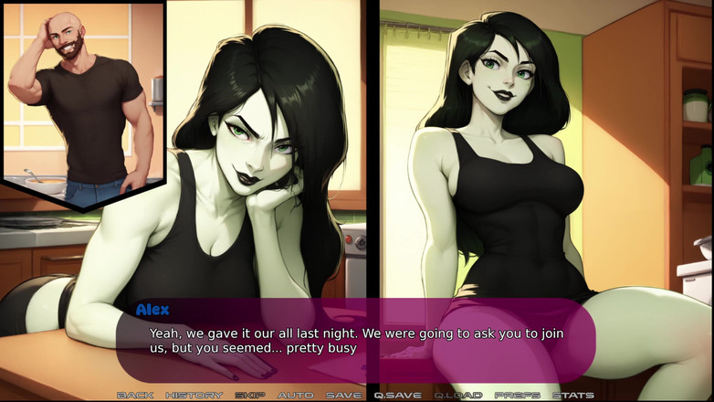 Wickedgammes studio: My Girlfriend's New Kink adalah novel visual dewasa dimana kamu...