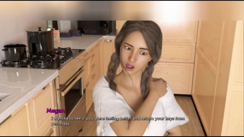 3DXXXTEEN2 Cartoon: Una ragazza di nome Megan. Porno 3D, sesso cartone animato