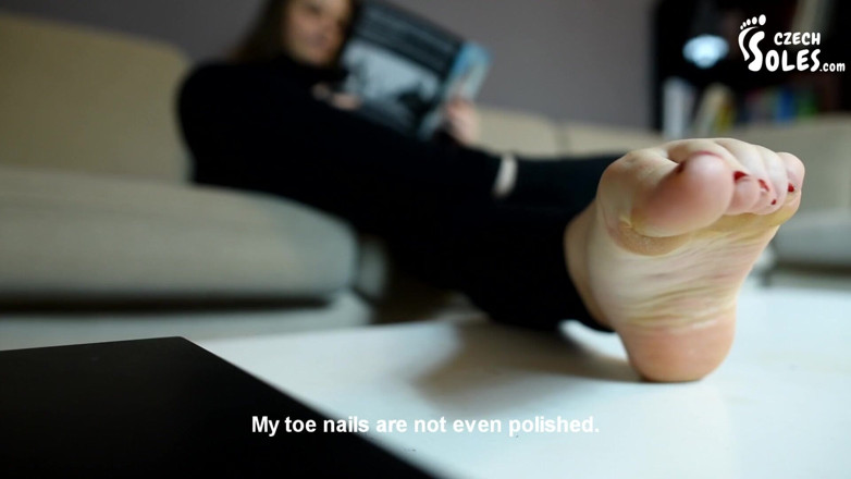 Czech Soles - foot fetish content: POV hra chodidly, lechtání a uctívání nohou