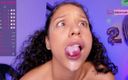 Shara dreams: Blowjob and deepthtroat with milk