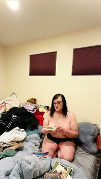 Opening Some Dvds with Christi Cream Cake