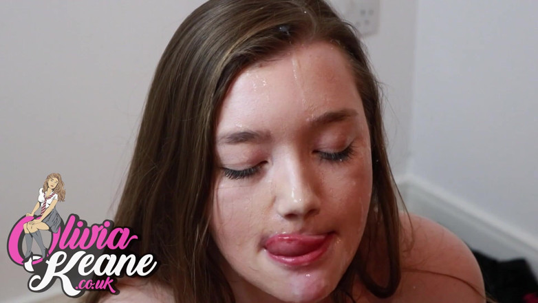 Olivia Keane: 18歳のオリビアキーンに70以上のザーメン!