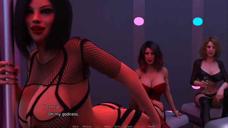 Dirty GamesXxX: Thirsty for my guests: girls night in a strip club...