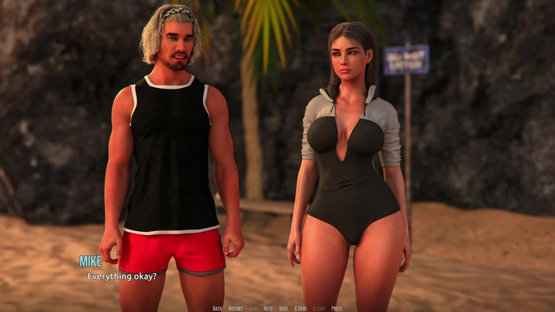 Wickedgammes: A Very Lucky Bay Lifeguard Part 2