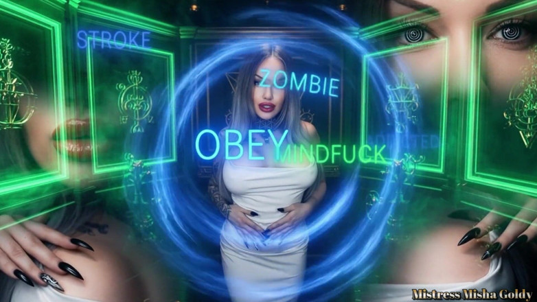 Goddess Misha Goldy: Moja bezradna bezmózgowie przyjemność zombie