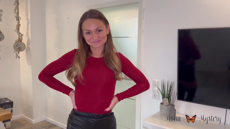 MonaMystery: Unobjectionable Date! Stepdaddy's Buddy Just Squirts in!
