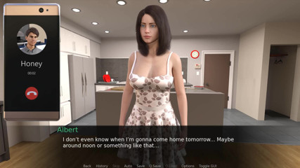 Dirty GamesXxX: Sogno di nTR: il marito è al lavoro e la moglie...