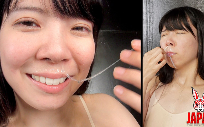 Japan Fetish Fusion: Shizuku Hanai Thick Snot Production Machine Using Cotton Swabs and...