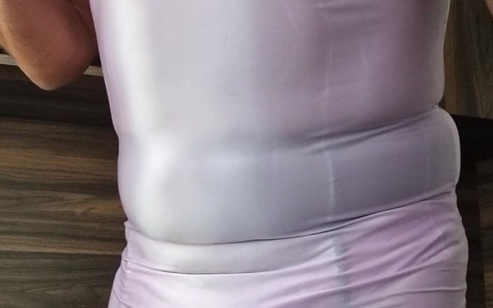 Sexy shinny clothes: Rochie roz sexy lucioasă