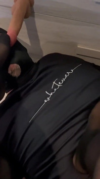 I Humiliate My Slave by Making Me Lick My Feet and Make Him Lick Rubber Cock