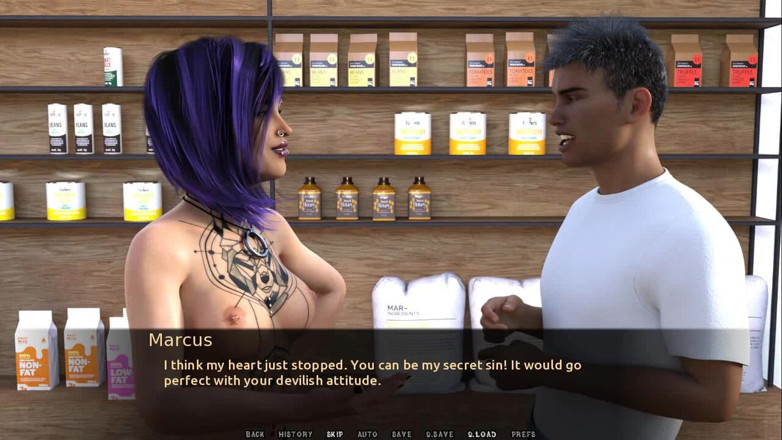 Dirty GamesXxX: Reclusive Bay: cowok ini membayar wanita itu untuk meremas toketnya,...