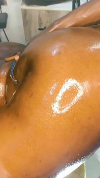 Pinned Down and Fucked Hardcore Till Her Tgick Black Pussy Squirts