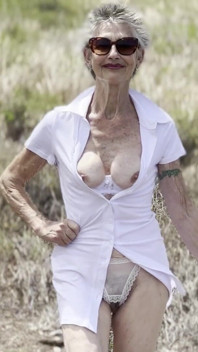Outdoors with Crotchless Panties