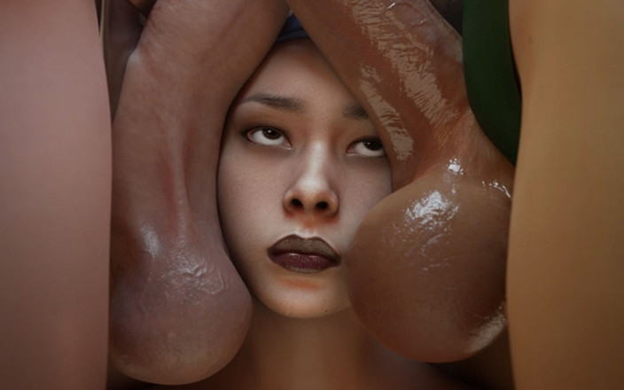 Hatano Oshidax: Nyl intensywny i smaczny orgia gorąca i smaczna dziwka otoczona...