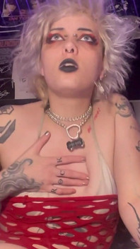 Goth Girl Glitterqueen1999 Possessed by Her Stepdad and Made to Cum! Transfer Fetish Body Possession Taboo Transformation Fetish
