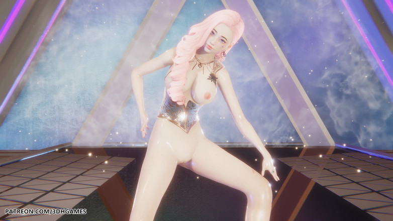 3D-Hentai Games: [mmd] Hyolyn - Wait Seraphine Sexy Striptiz League of Legends Bez...