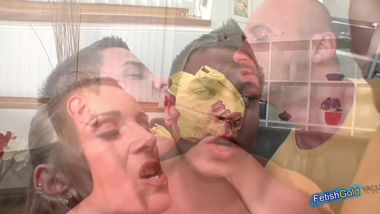 Bisex Adventures: Two bi guys fuck girlfriends before pounding hard their tight...