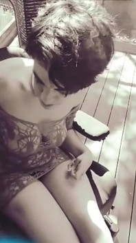 Film - Erotic Smoking Outdoors