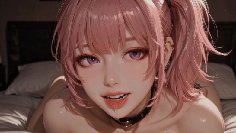 Stories&Anime: Ahegao 3D Pink Silicone Doll Tease