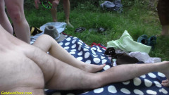 Goldwin pass: German teens first outdoor anal gangbang orgy