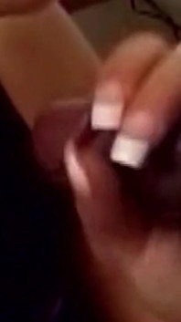 Caliente negra milf monta una enorme bbc y se llena de esperma caliente