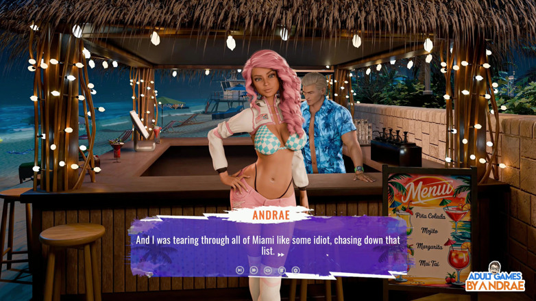 Adult Games by Andrae: Ep19: Miami Threesome with Veronika and Nikki - Grand Tits Adventure (gameplay)