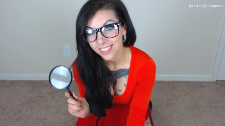 Stella Von Savage: Velma Blows Shaggy - Cosplay BJ Facial