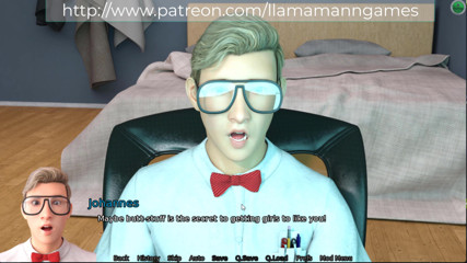 Johannes Gaming: Sexbot - Day 3 - She Went so Deep - Riding the Dildo - Sitting...