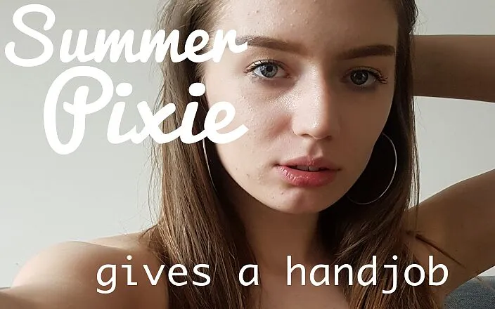 Only3x: Summer Pixie gives a handjob