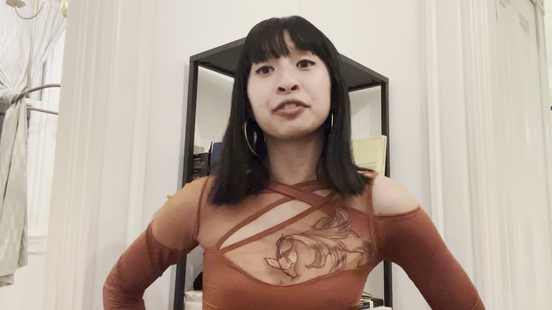 Felicity Azura: 歯磨き粉を使ったジャーク