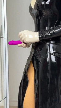 Cock Worship by a Latex Nun