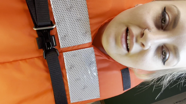 ChandlerKnight: Cuộc sống vest thử trên và dương vật giả đi xe...