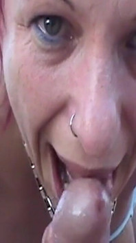 Insatiable Mature Cougar Drains Older Cock Outdoors