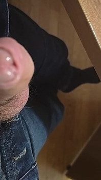 Men Cum in Office Big Dick