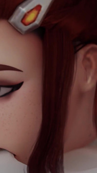 Brigitte un gran culo succoso prone bone & cowgirl scopata anale - prestazioni di plug anali - overwatch animazione 3D