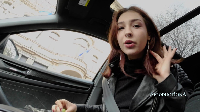 AproductionA: Scarlet Spark Squirting Pissing Farting in My Car
