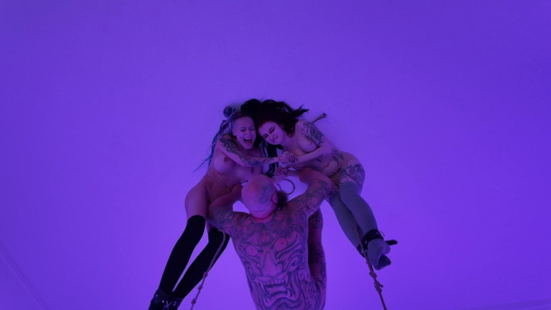 Master_Sadam: Rough Tickle Session for Two Pretty Girls - Top View