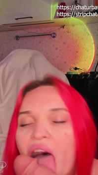 Liberty_xo Doing Sloppy BJ and Fuck Herself with Dildo