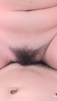 Shy Japanese teen with big clit