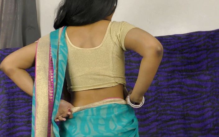 Horny Lily: Indisk brud dansar &amp;amp;snuskigt prata på hindi