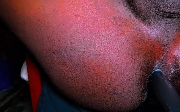Mighty Adrian - Black Ice: Omg First Time Anal with a 6 Inch Vibrator