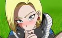 Miss Kitty 2K: Dragon Ball - Android 18 - POV Blowjob Part12