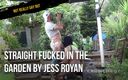 Not really gay but: Jess Royan tarafından bahçede heteroseksüel sikiliyor