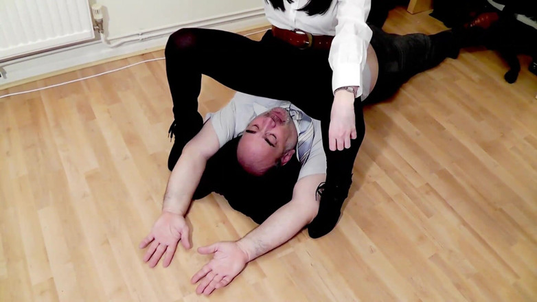 Real Sessions Filmed Miss Jessica Wood: 사무실 처벌