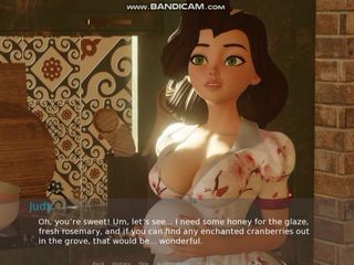 Divide XXX: 3D NSFW - MATURĂ SEXY INCITANTĂ Sally și Judy