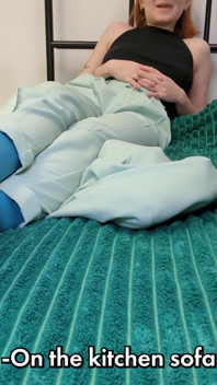 Stepmother's Massage Ended with a Cumshot. Stepmother Slut Swears During Fucking - Dirty Talk