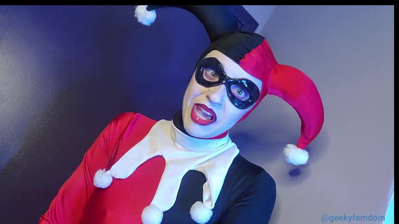 Geeky Femdom: Harley quinn mendominasimu