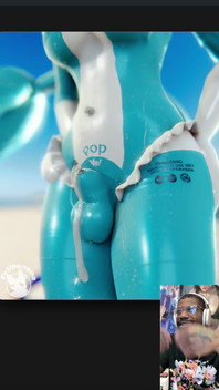 Cute Inflatable Transgender Demonstrates Her Semen Water for Anyone Who’s Fucking Thirsty