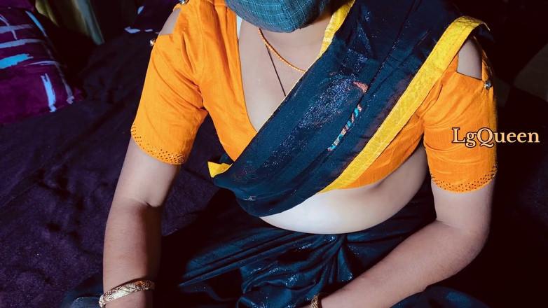 IndianAlexaQueen: Desi vesnická sexy macecha Těsná kundička šuká